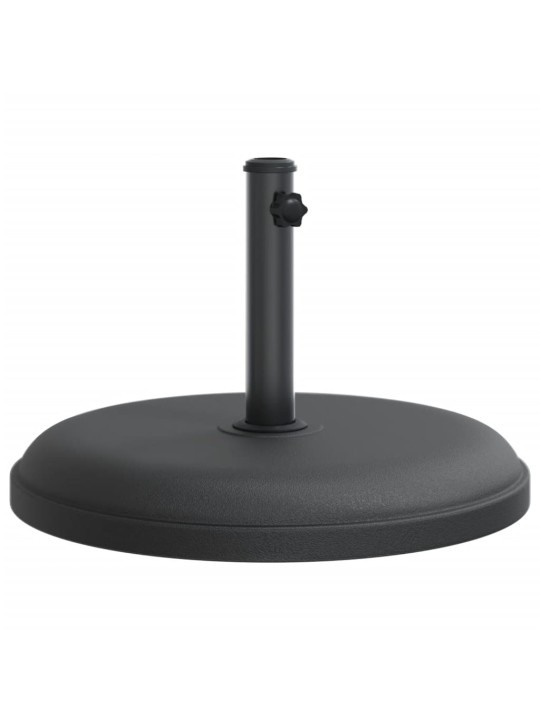 Saulessarga pamatne ar riteņiem, ø32/35/38 mm kātiem, 25 kg