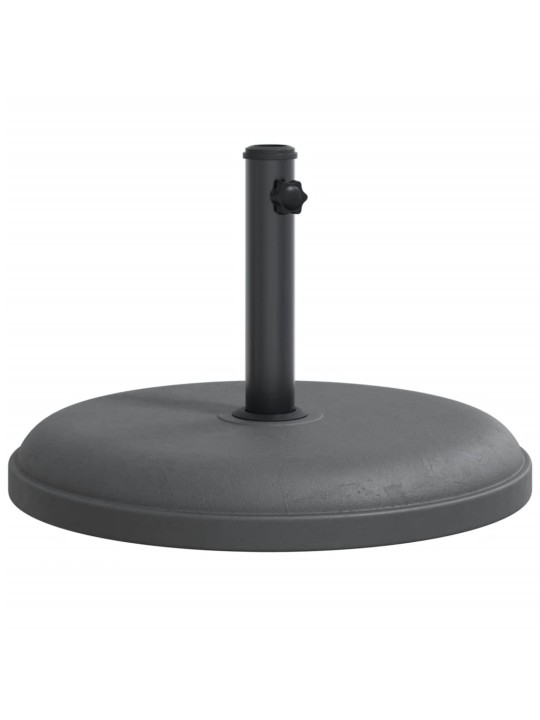 Saulessarga pamatne ar riteņiem, ø32/35/38 mm kātiem, 25 kg