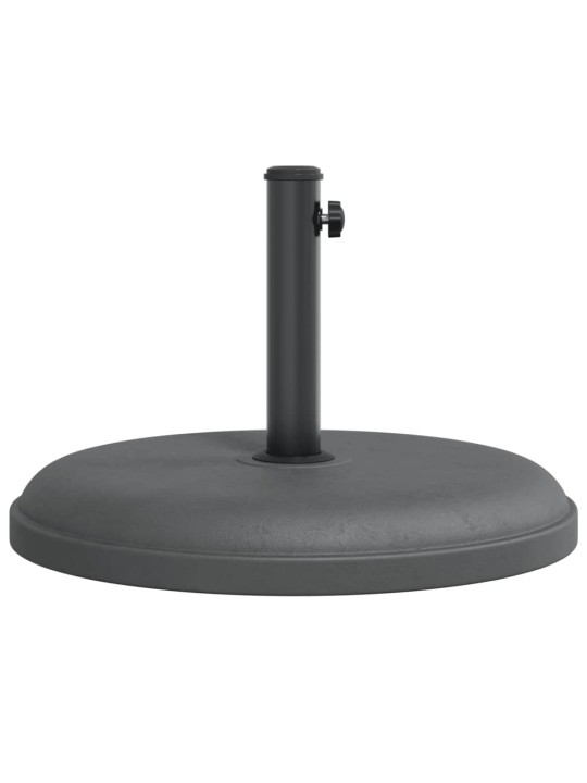 Saulessarga pamatne ar riteņiem, ø32/35/38 mm kātiem, 25 kg