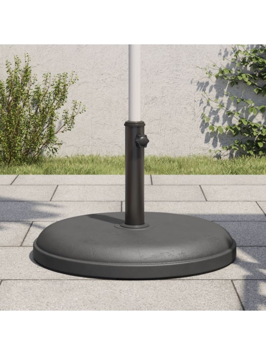 Saulessarga pamatne ar riteņiem, ø32/35/38 mm kātiem, 25 kg