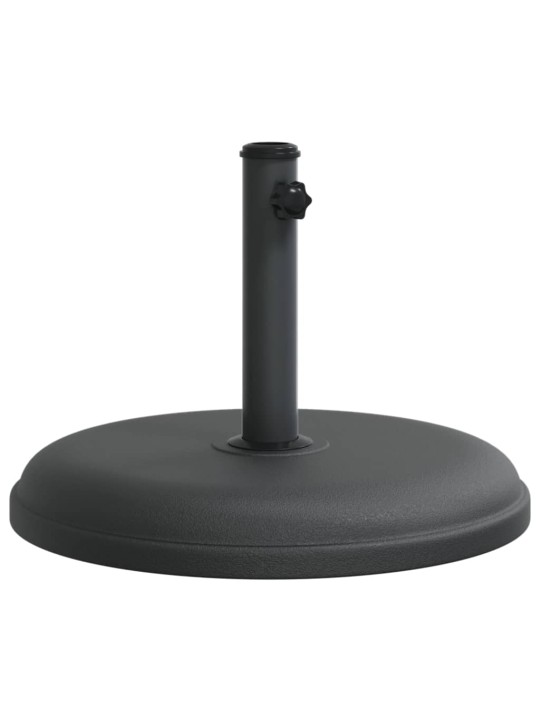 Saulessarga pamatne ar riteņiem, ø32/35/38 mm kātiem, 15 kg