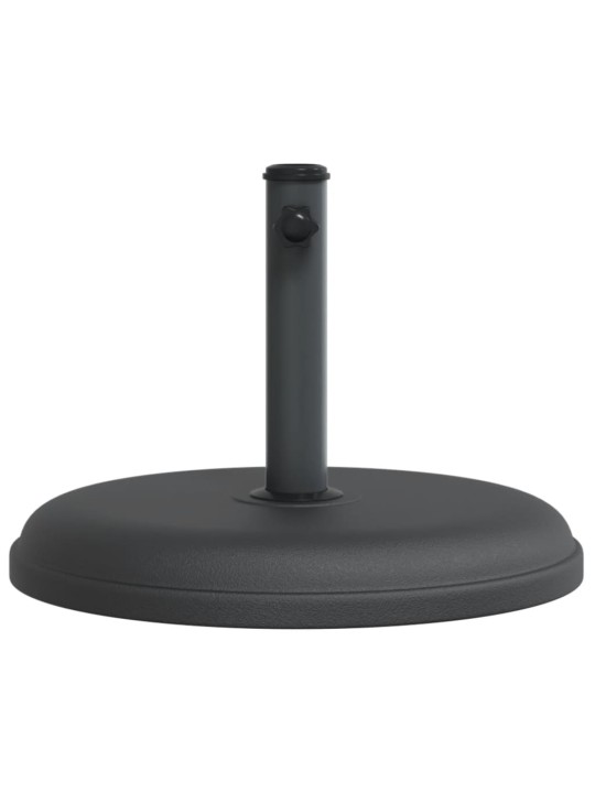 Saulessarga pamatne ar riteņiem, ø32/35/38 mm kātiem, 15 kg
