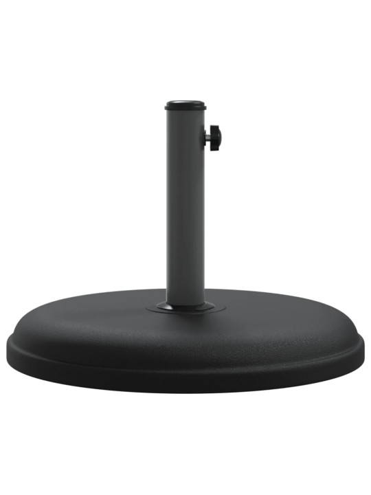 Saulessarga pamatne ar riteņiem, ø32/35/38 mm kātiem, 15 kg