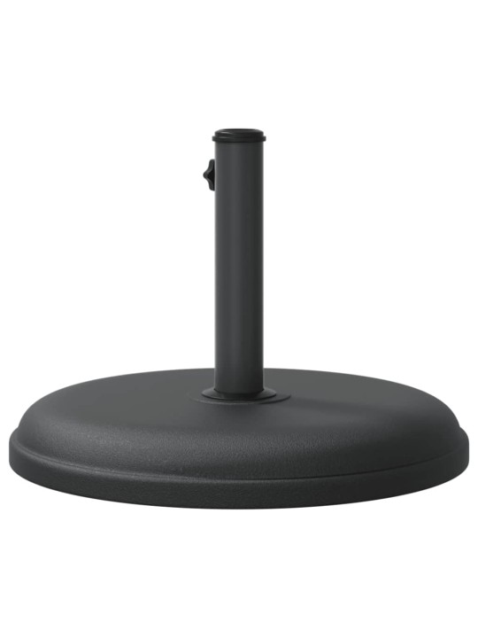 Saulessarga pamatne ar riteņiem, ø32/35/38 mm kātiem, 15 kg
