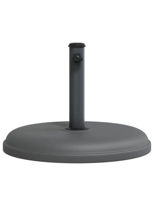Saulessarga pamatne ar riteņiem, ø32/35/38 mm kātiem, 15 kg