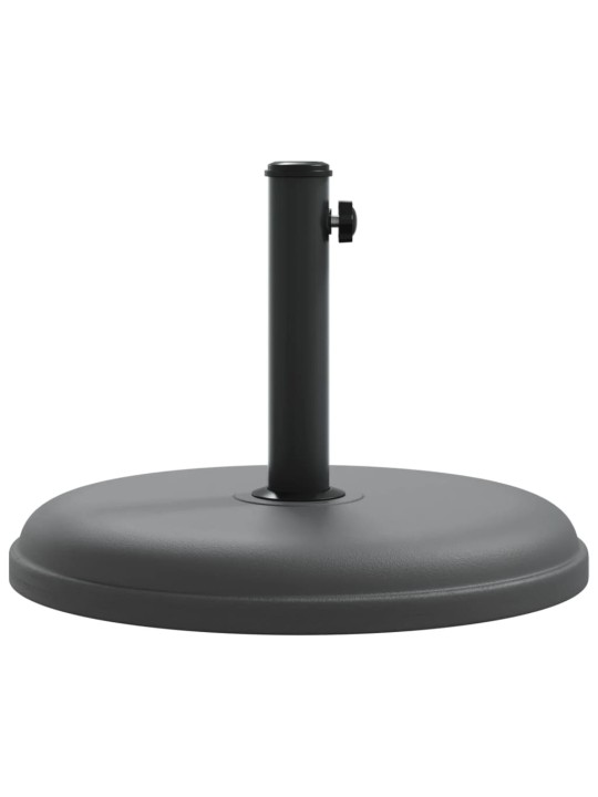 Saulessarga pamatne ar riteņiem, ø32/35/38 mm kātiem, 15 kg