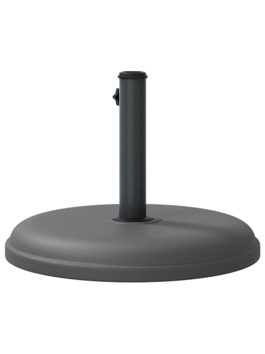 Saulessarga pamatne ar riteņiem, ø32/35/38 mm kātiem, 15 kg