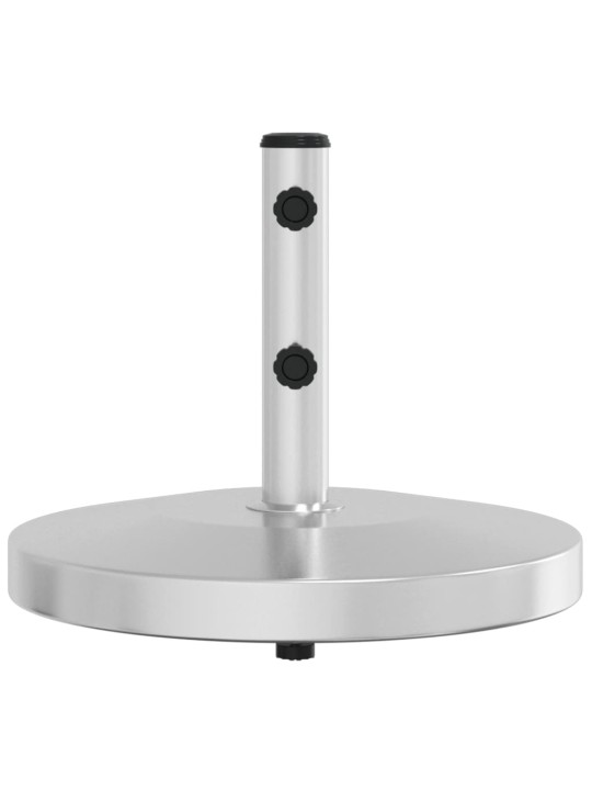 Saulessarga pamatne ar riteņiem, ø32/38/48 mm kātiem, 25 kg
