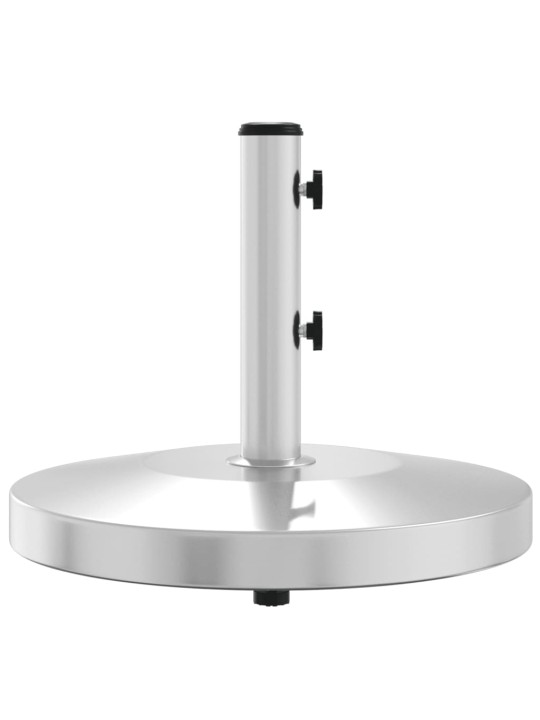 Saulessarga pamatne ar riteņiem, ø32/38/48 mm kātiem, 25 kg