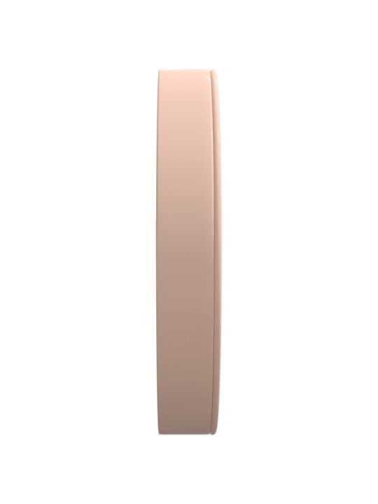 Sienas pulkstenis, zelta, balts, ø29,5cm, polistirols un stikls