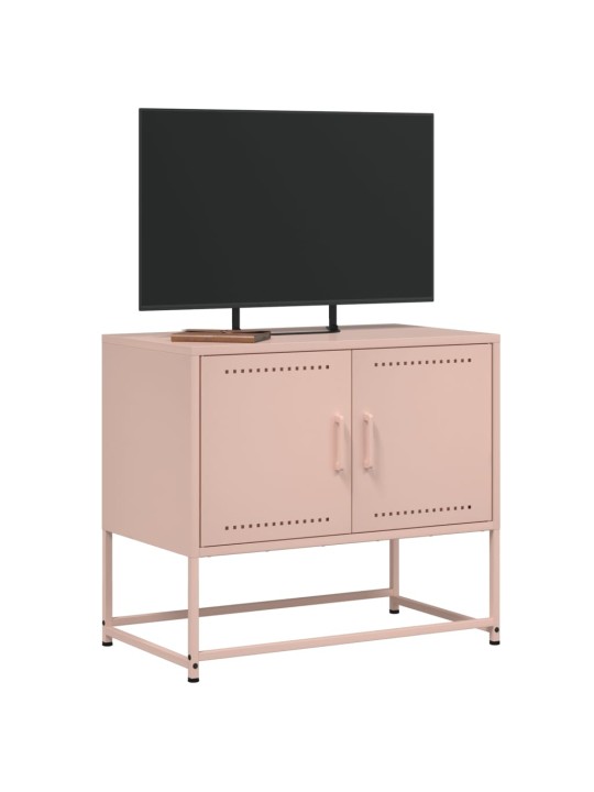 Tv skapītis, rozā, 68,5x39x60,5 cm, tērauds