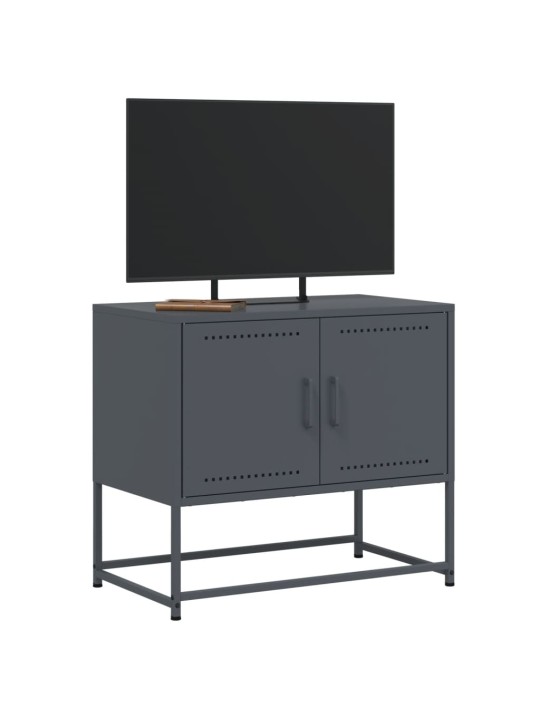 Tv skapītis, antracītpelēks, 68,5x39x60,5 cm, tērauds