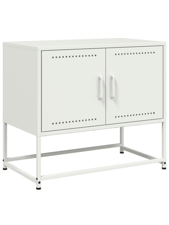 Tv skapītis, balts, 68,5x39x60,5 cm, tērauds