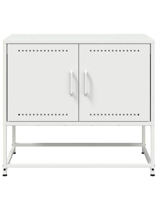 Tv skapītis, balts, 68,5x39x60,5 cm, tērauds