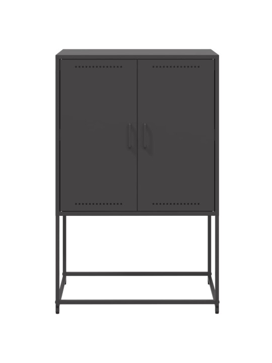Tv skapītis, 100,5x39x60,5 cm, tērauds, olīvu zaļš