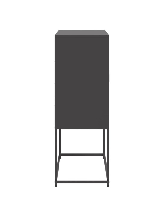 Tv skapītis, 100,5x39x60,5 cm, tērauds, olīvu zaļš