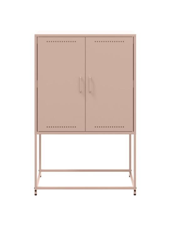 Tv skapītis, balts, 100,5x39x60,5 cm, tērauds