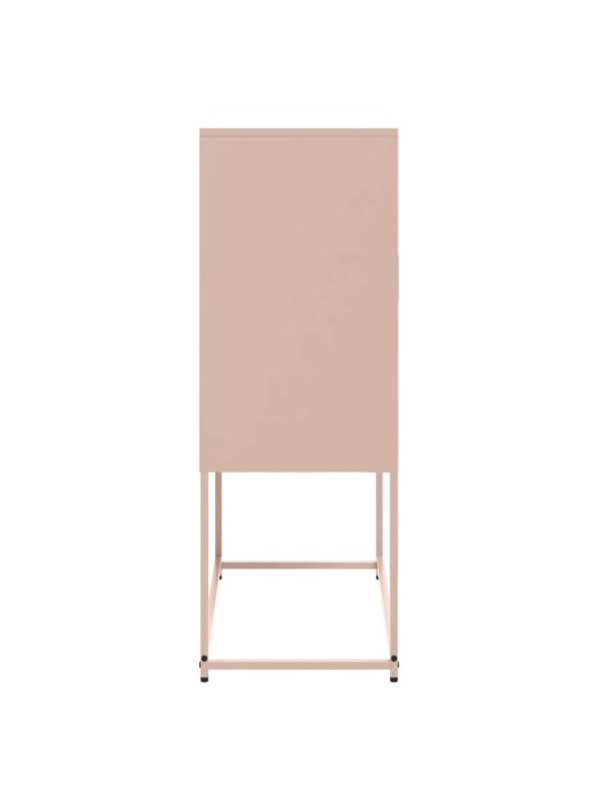 Tv skapītis, balts, 100,5x39x60,5 cm, tērauds