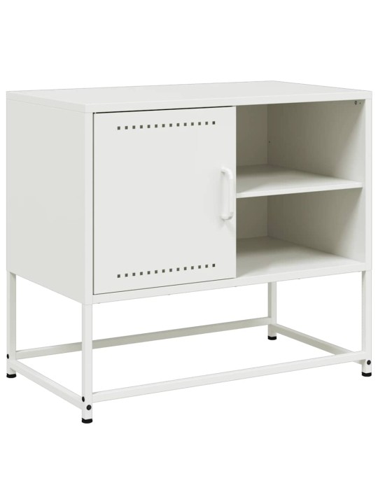Tv skapītis, balts, 68x39x60,5 cm, tērauds