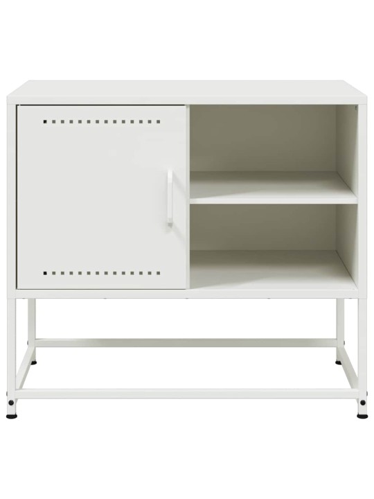 Tv skapītis, balts, 68x39x60,5 cm, tērauds