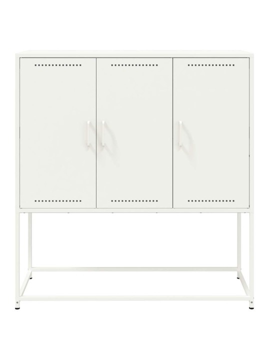 Augstais skapītis,balts, 100,5x39x107 cm, tērauds
