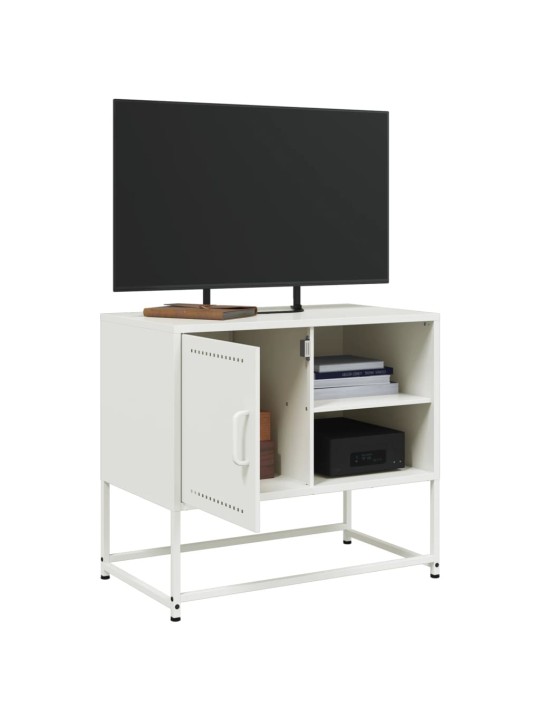 Tv skapītis, 100,5x39x60,5 cm, tērauds, olīvu zaļš