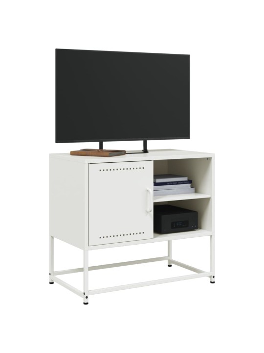 Tv skapītis, 100,5x39x60,5 cm, tērauds, olīvu zaļš