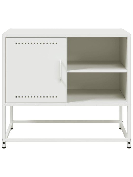 Tv skapītis, 100,5x39x60,5 cm, tērauds, olīvu zaļš