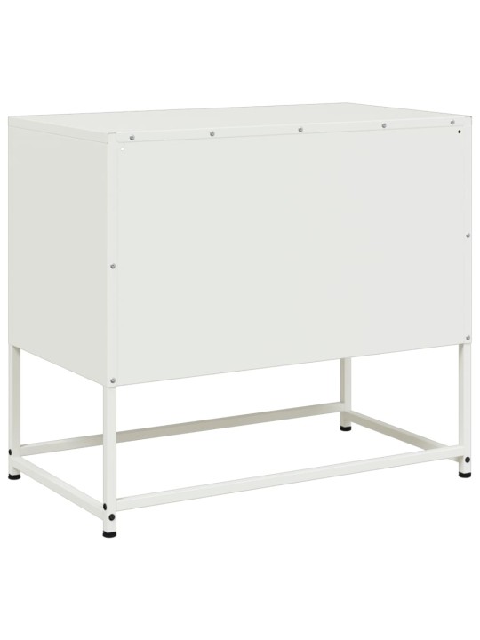 Tv skapītis, 100,5x39x60,5 cm, tērauds, olīvu zaļš