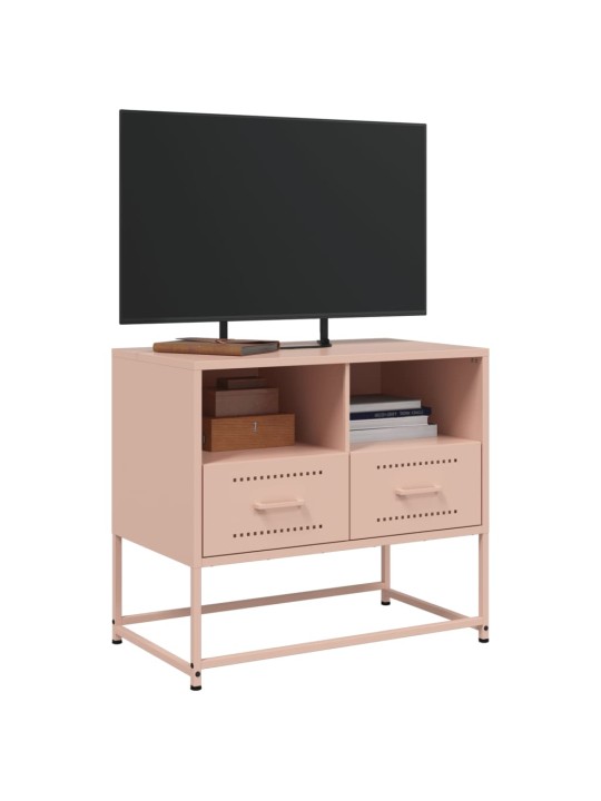Tv skapītis, rozā, 68x39x60,5 cm, tērauds