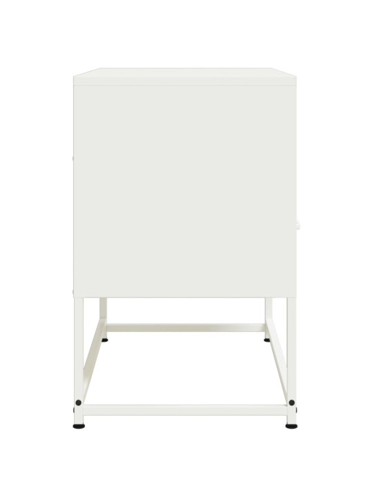 Tv skapītis, balts, 68x39x60,5 cm, tērauds