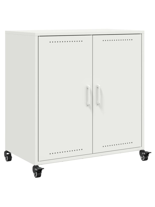 Kumode, balta, 68,5x39x72 cm, tērauds