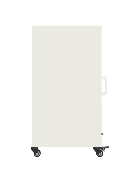 Kumode, balta, 36x39x72 cm, tērauds