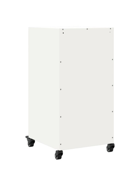 Kumode, balta, 36x39x72 cm, tērauds