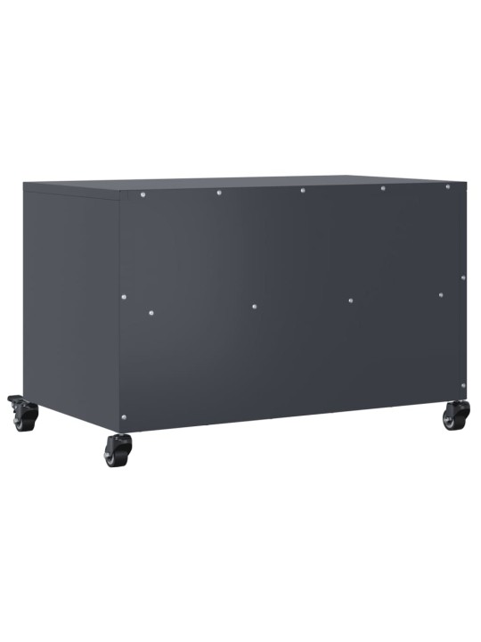 Tv skapītis, pelēks, 68x39x43,5 cm, tērauds
