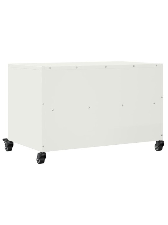 Tv skapītis, balts, 68x39x43,5 cm, tērauds