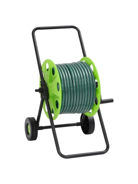 Šļūtenes spoles ratiņi ar stiprinājumiem, 0,75", 20 m, pvc