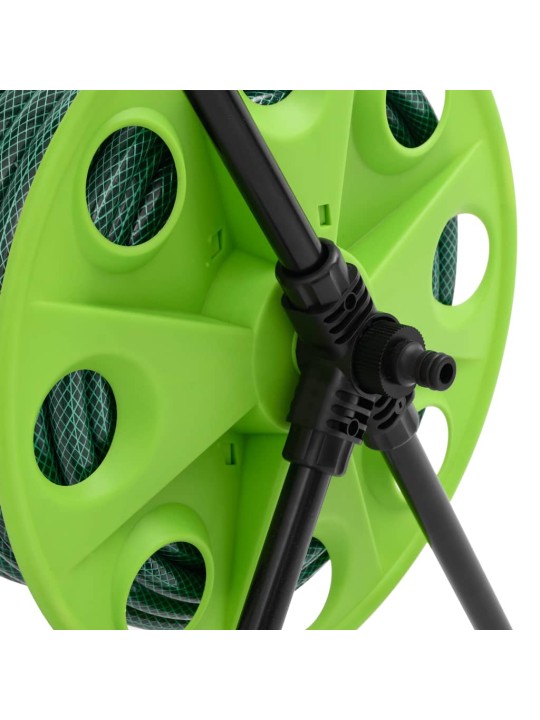 Šļūtenes spoles ratiņi ar stiprinājumiem, 0,75", 20 m, pvc
