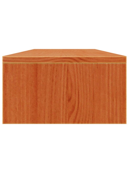 Monitora paliktnis, vaska brūnas, 100x24x13 cm, priedes koks