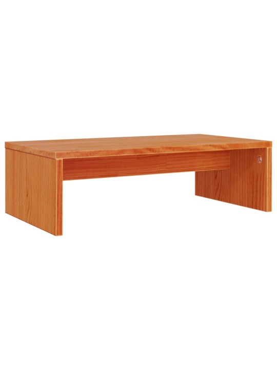 Monitora paliktnis, vaska brūnas, 50x27x15 cm, priedes koks