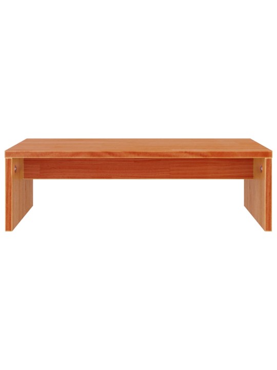 Monitora paliktnis, vaska brūnas, 50x27x15 cm, priedes koks