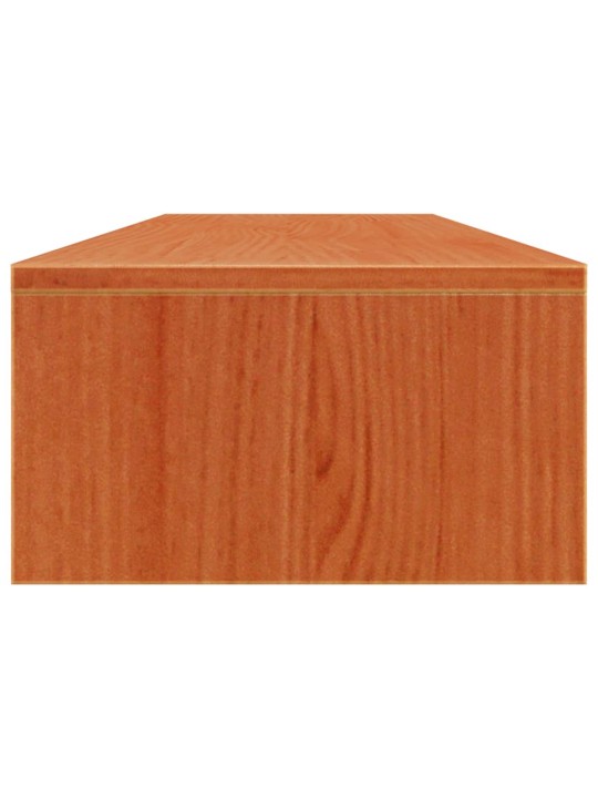 Monitora paliktnis, vaska brūnas, 100x27x15 cm, priedes koks