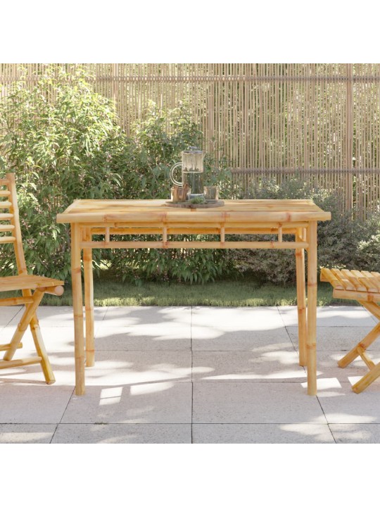 Dārza galds, 110x55x75 cm, bambuss
