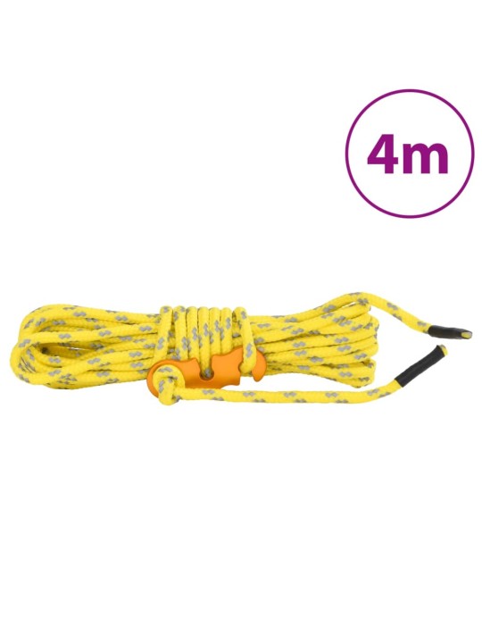 Telts virve ar savilcējiem, atstarojoša, 8 gab., 4 m, 4 mm