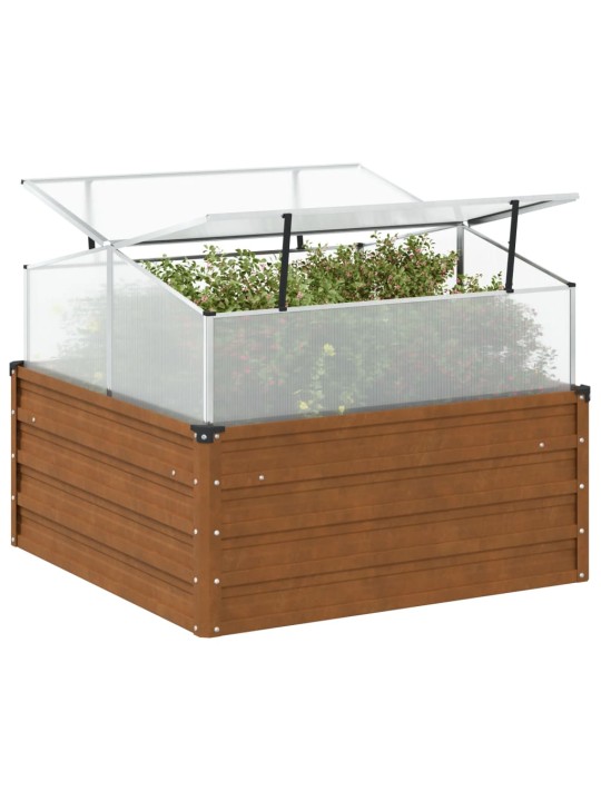 Dārza stādītājs ar green house laikapstākļiem izturīgu tēraudu
