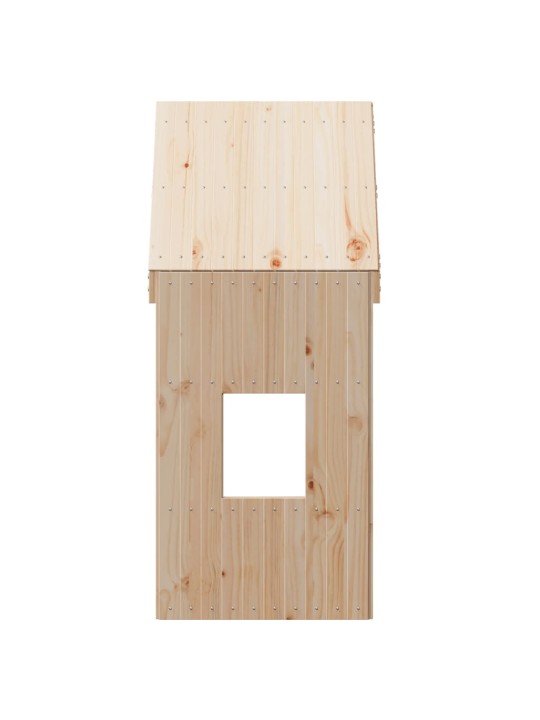 Bērnu gultas jumts, 60x89x134,5 cm, priedes masīvkoks