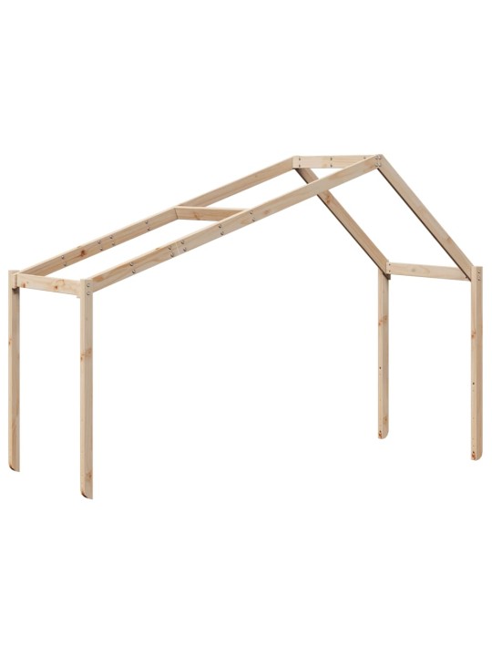 Bērnu gultas jumts, 213x85,5x144,5 cm, priedes masīvkoks