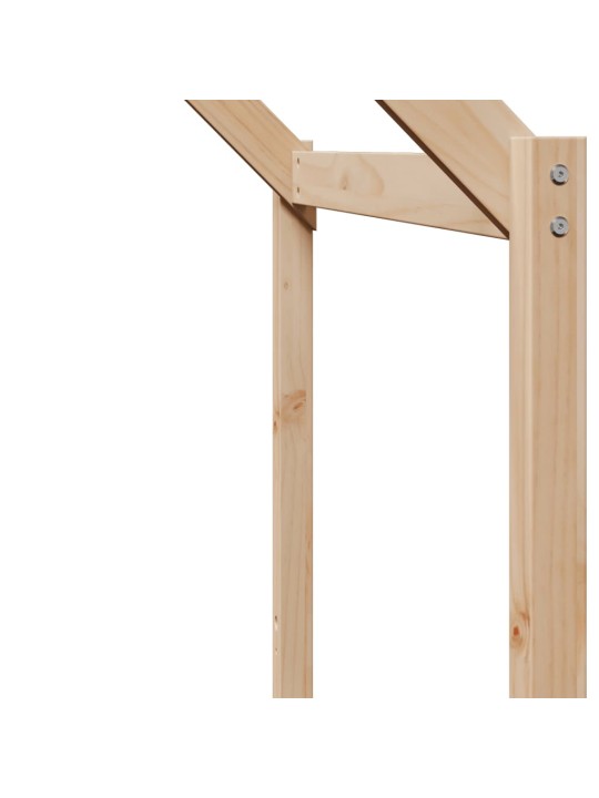 Bērnu gultas jumts, 213x85,5x144,5 cm, priedes masīvkoks