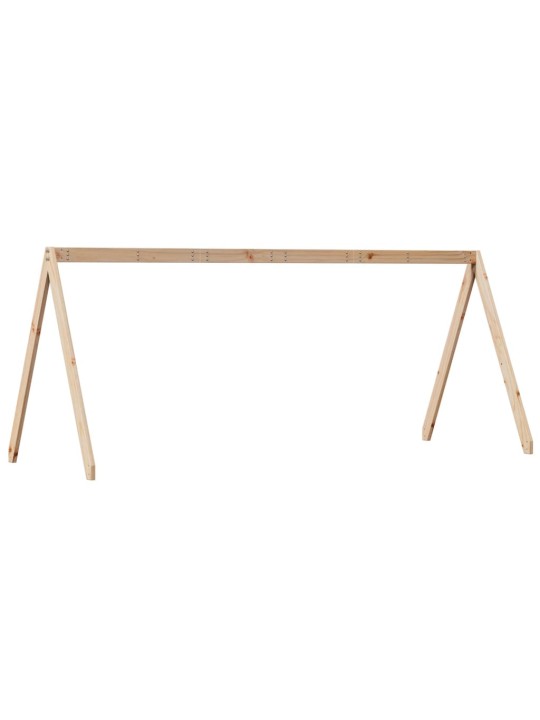 Bērnu gultas jumts, 209x85,5x88 cm, priedes masīvkoks