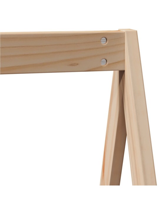 Bērnu gultas jumts, 209x85,5x88 cm, priedes masīvkoks